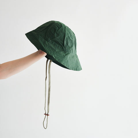 sou’wester rain hat | forest green
