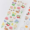japanese washi 4 season stickers