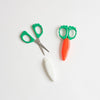 fridge magnet scissors | carrot & daikon