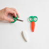 fridge magnet scissors | carrot & daikon