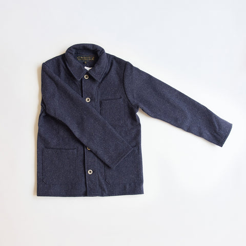 le laboureur wool jacket | marine