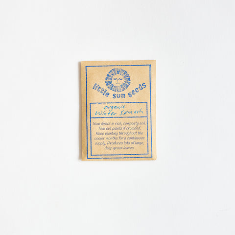 organic winter spinach | little sun seeds