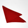wool triangle scarf | ruby red PRE-ORDER