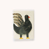 chickens concertina card