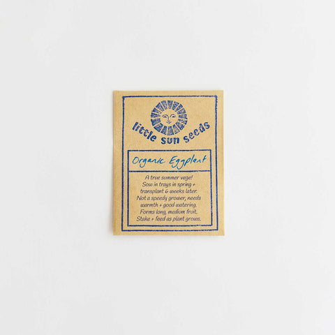 organic eggplant | little sun seeds