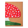 red mushroom card