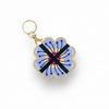 keyring flower press | pinks & blues