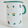 enamel measuring jug