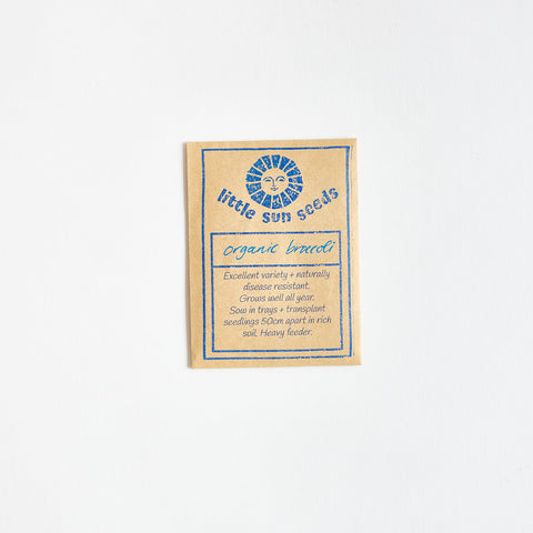 organic broccoli | little sun seeds