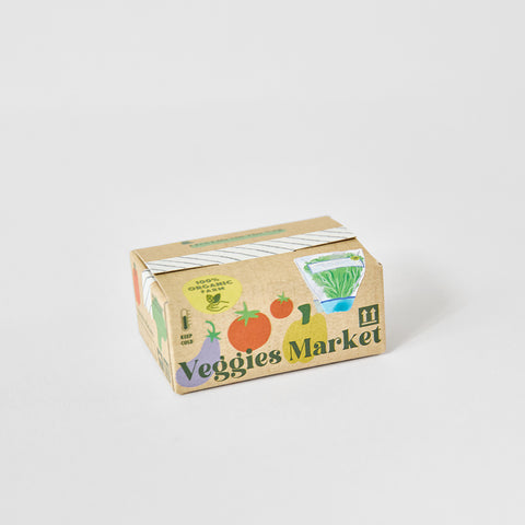 vegetable market sticker box