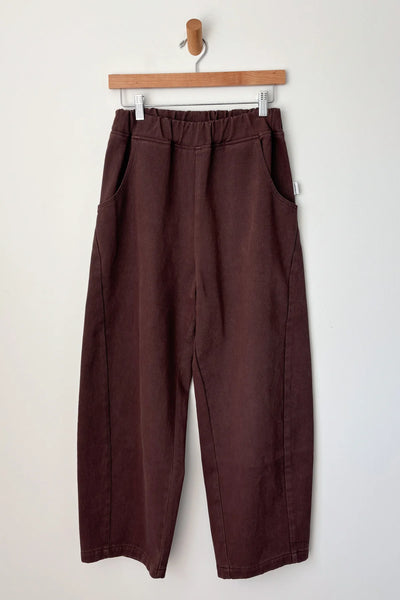 le bon shoppe arc pant | chocolate