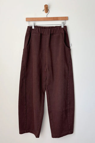 le bon shoppe arc pant | chocolate