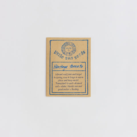 organic heirloom tomato | little sun seeds