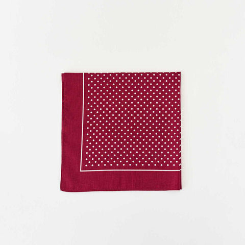 handkerchief bandana | burgundy