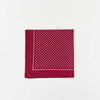 handkerchief bandana | burgundy