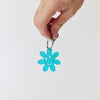 smiley daisy keyring