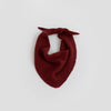 francie daisy scarf | chestnut & cherry stripe