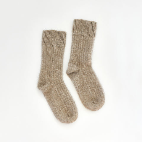 winter socks | oatmeal