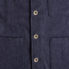 le laboureur wool jacket | marine