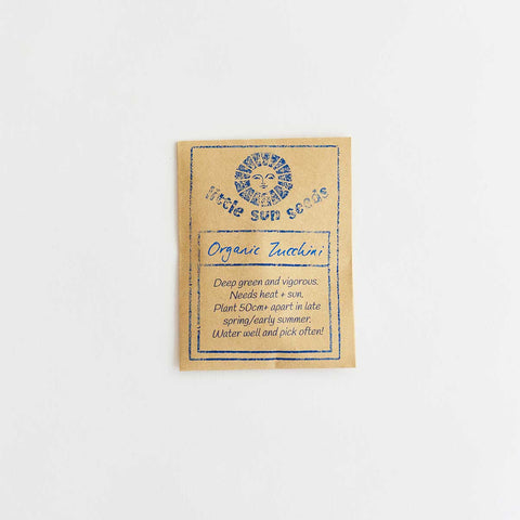 organic green zucchini | little sun seeds