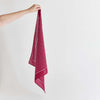 handkerchief bandana | burgundy