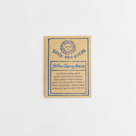 organic yellow pear cherry tomato | little sun seeds