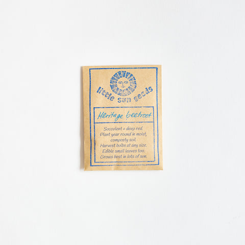 heritage beetroot | little sun seeds