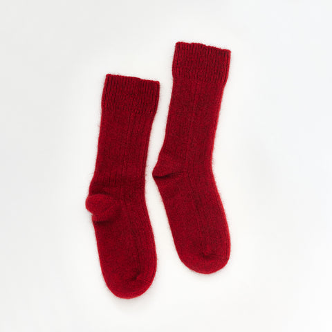 winter socks | monty red