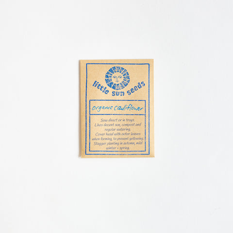 organic cauliflower | little sun seeds