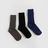 francie tip toe crew socks | saphire