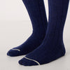 francie tip toe knee socks | saphire