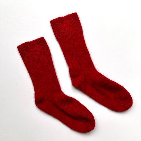 winter socks | monty red