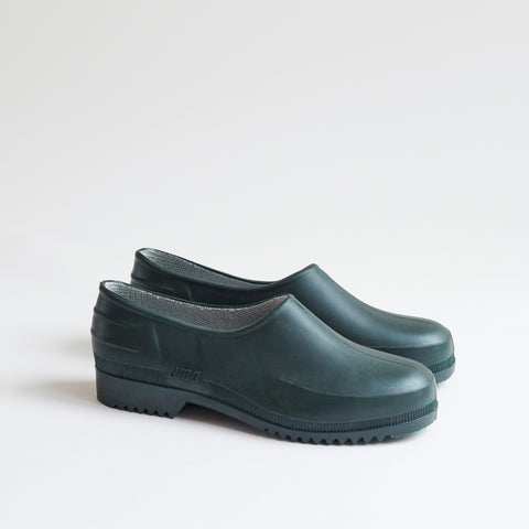 french garden clogs | green