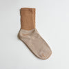 organic socks 3 pack | brown regular crew