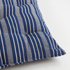 tensira chair cushion | blue stripe