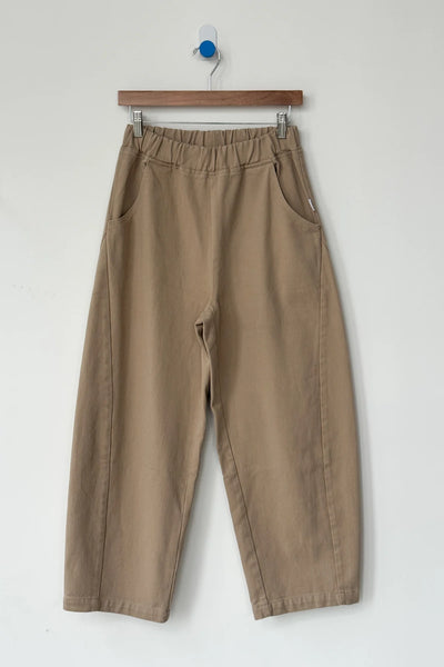 le bon shoppe arc pant | taupe
