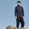 le tricoteur traditional guernsey  | navy blue