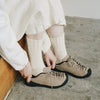 wool cotton boot socks | ivory