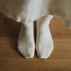 wool cotton boot socks | ivory