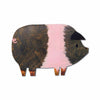 striped pig card