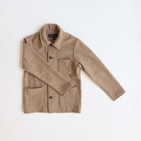le laboureur wool jacket | camel