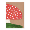 red mushroom card