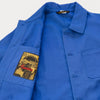 le laboureur french workers jacket | bugatti blue