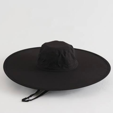 baggu packable sun hat | black