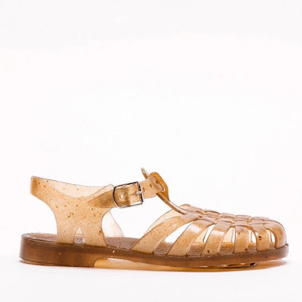 plasticana | sunchanvre hemp jelly sandals | kids SIZE 18 only