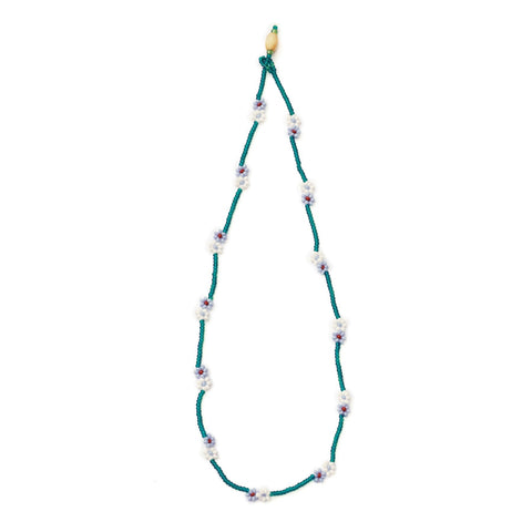 emily levine l emerald flower necklace