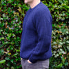 fisherman’s rib jumper | navy