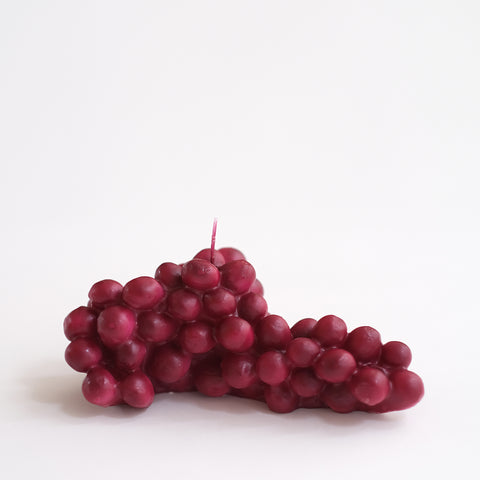 italian fruit candle | red grapes