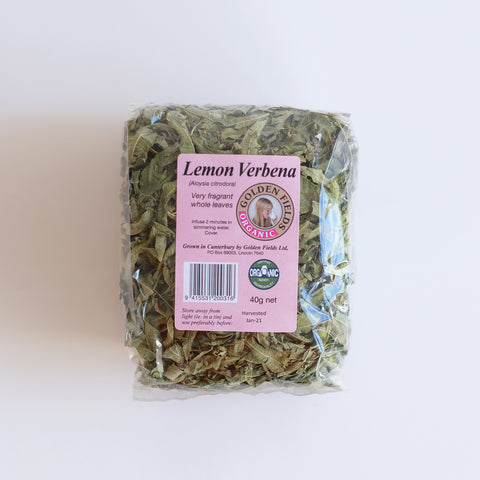 organic lemon verbena tea