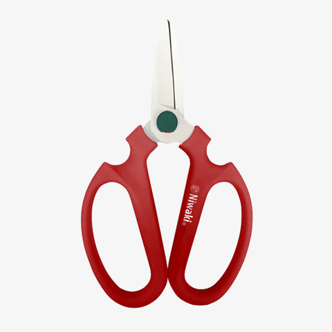 niwaki x sakagen left handed flower scissors | red
